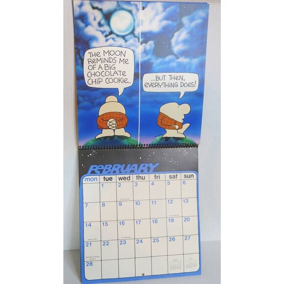 Ziggy 1983 Wall Calendar Close Encounters No Writing American Greetings Vintage - Picture 3 of 12
